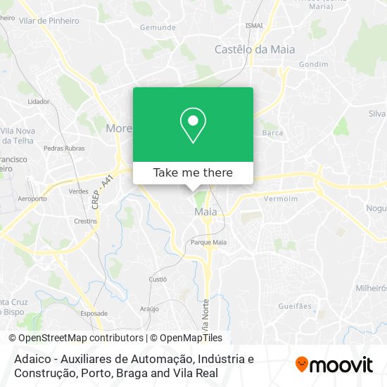 Adaico - Auxiliares de Automação, Indústria e Construção map