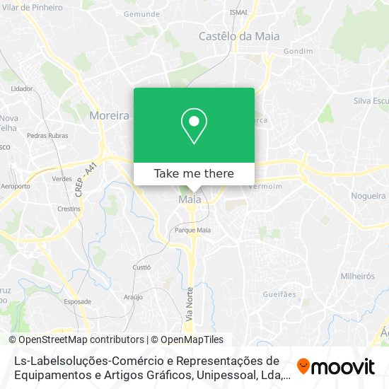 Ls-Labelsoluções-Comércio e Representações de Equipamentos e Artigos Gráficos, Unipessoal, Lda map