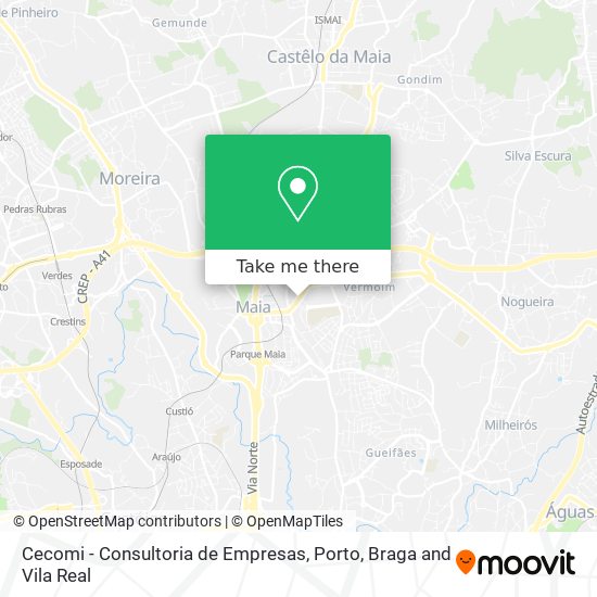 Cecomi - Consultoria de Empresas map