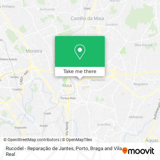 Rucodel - Reparação de Jantes map