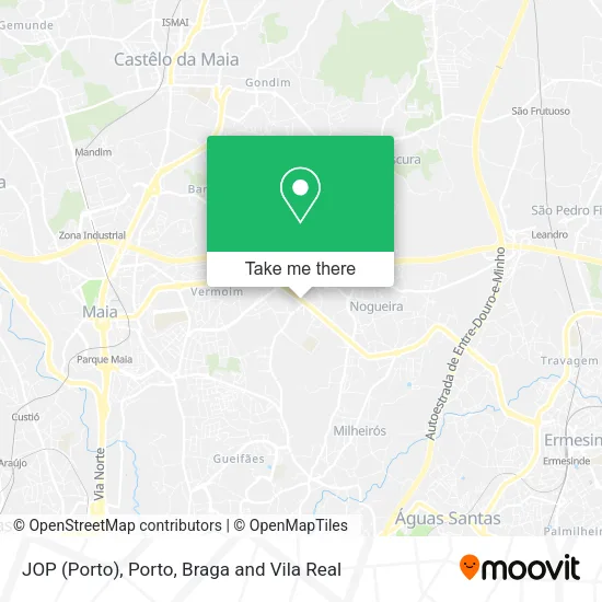 JOP (Porto) map