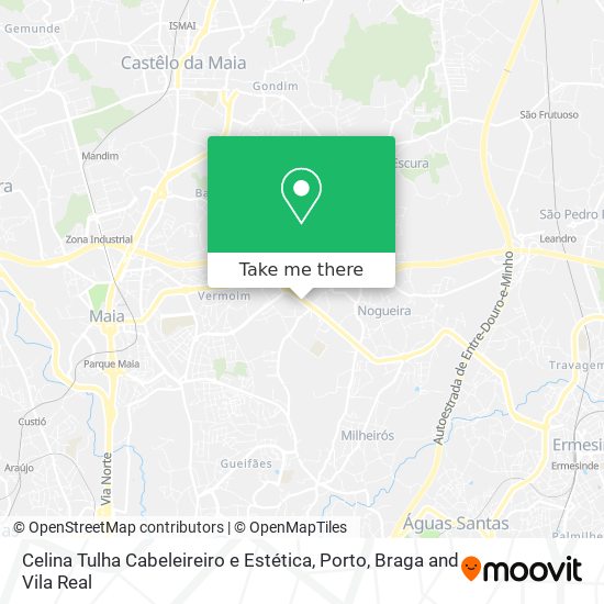 Celina Tulha Cabeleireiro e Estética map