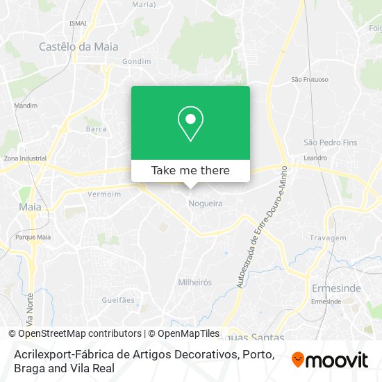 Acrilexport-Fábrica de Artigos Decorativos map