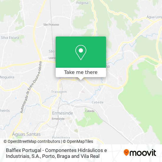 Balflex Portugal - Componentes Hidráulicos e Industriais, S.A. map