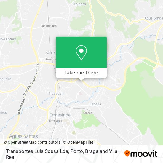 Transportes Luís Sousa Lda map