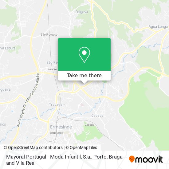 Mayoral Portugal - Moda Infantil, S.a. map