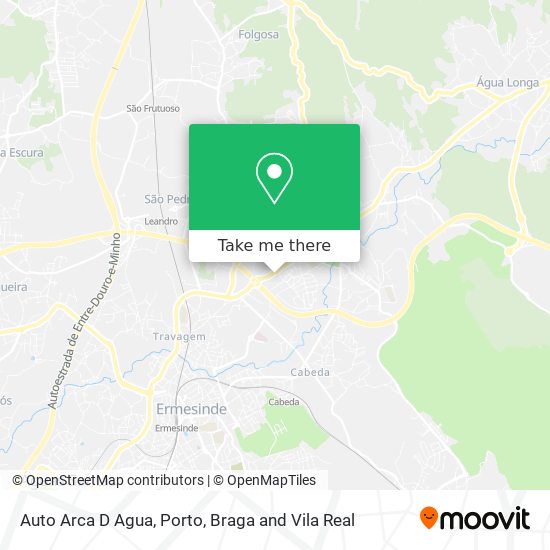 Auto Arca D Agua map