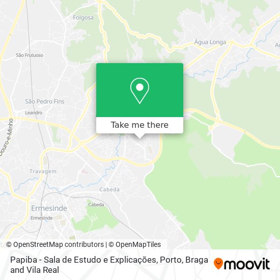 Papiba - Sala de Estudo e Explicações map