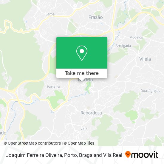 Joaquim Ferreira Oliveira map