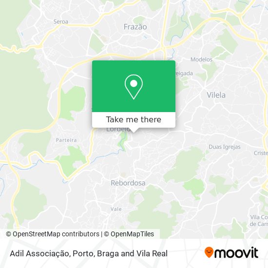 Adil Associação map