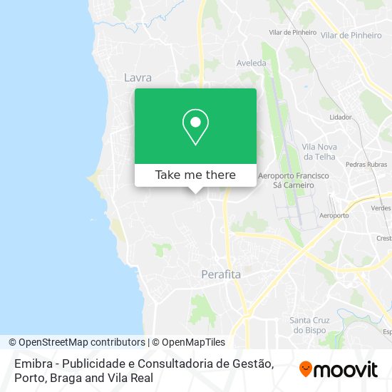 Emibra - Publicidade e Consultadoria de Gestão mapa