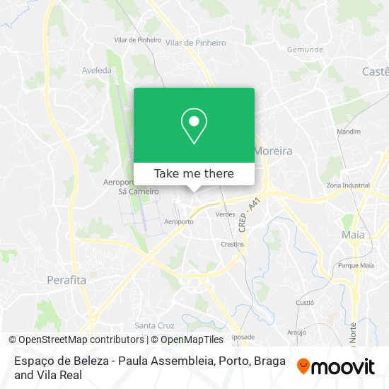 Espaço de Beleza - Paula Assembleia map