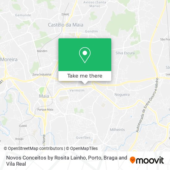 Novos Conceitos by Rosita Lainho map