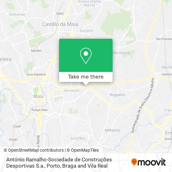 António Ramalho-Sociedade de Construções Desportivas S.a. mapa