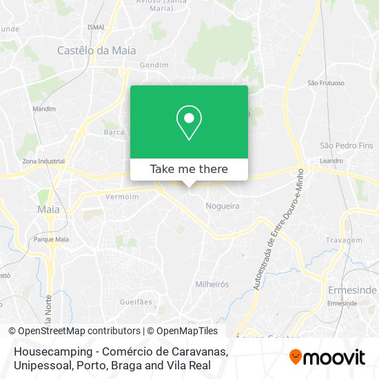 Housecamping - Comércio de Caravanas, Unipessoal map
