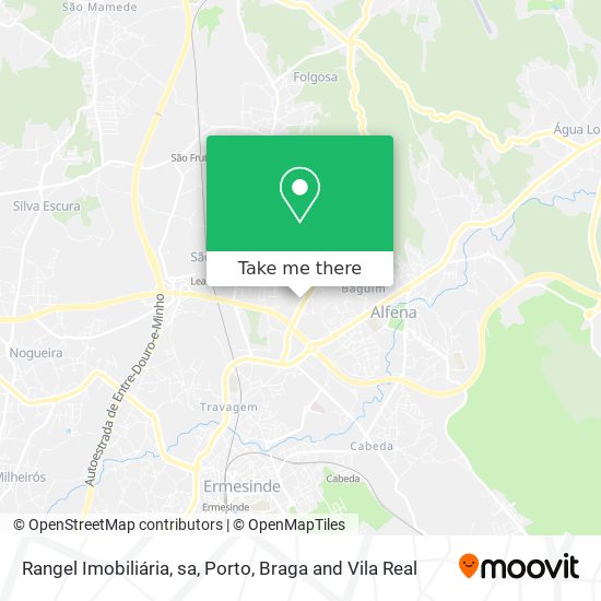 Rangel Imobiliária, sa map