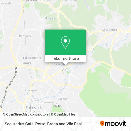 Sagittarius Café map