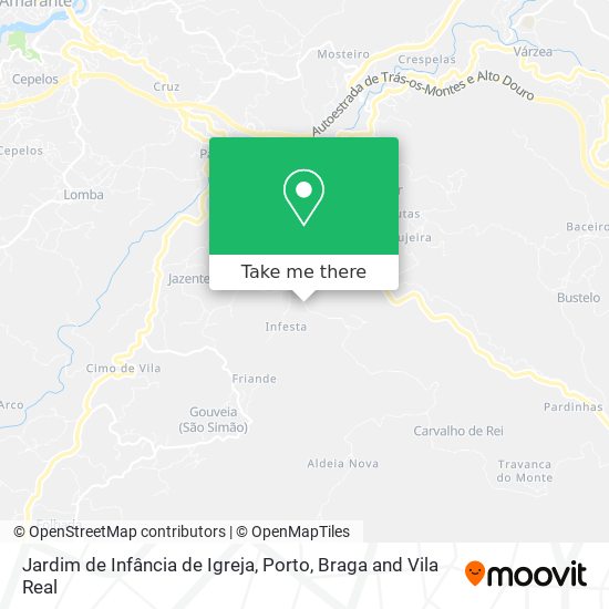 Jardim de Infância de Igreja map