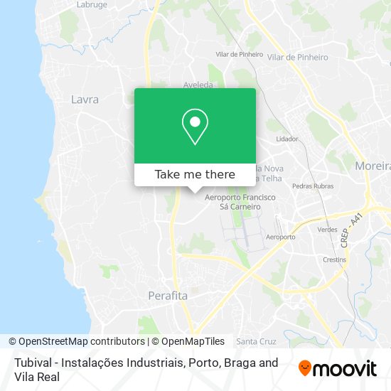 Tubival - Instalações Industriais mapa