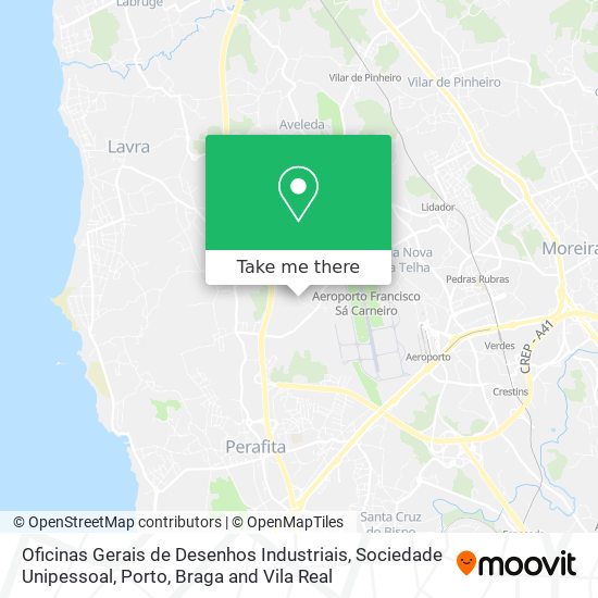 Oficinas Gerais de Desenhos Industriais, Sociedade Unipessoal mapa