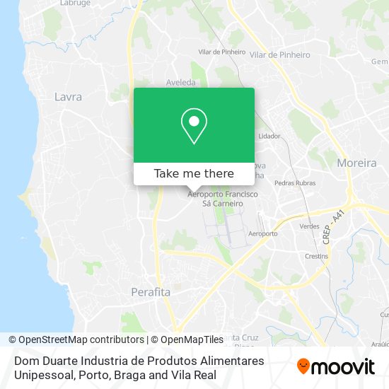 Dom Duarte Industria de Produtos Alimentares Unipessoal map