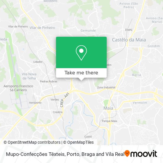 Mupo-Confecções Têxteis map