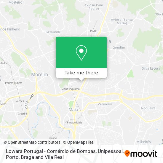 Lowara Portugal - Comércio de Bombas, Unipessoal map