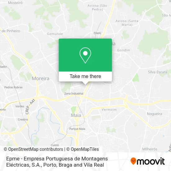 Epme - Empresa Portuguesa de Montagens Eléctricas, S.A. map