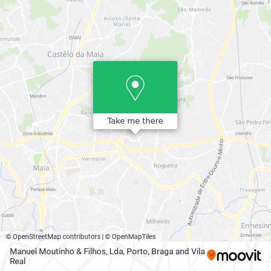 Manuel Moutinho & Filhos, Lda map