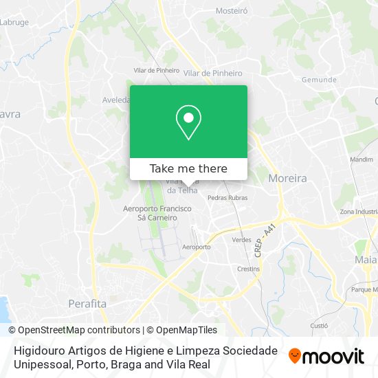 Higidouro Artigos de Higiene e Limpeza Sociedade Unipessoal map