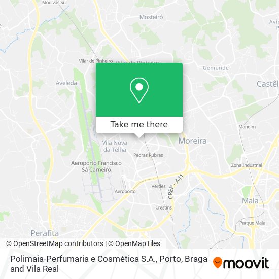 Polimaia-Perfumaria e Cosmética S.A. map