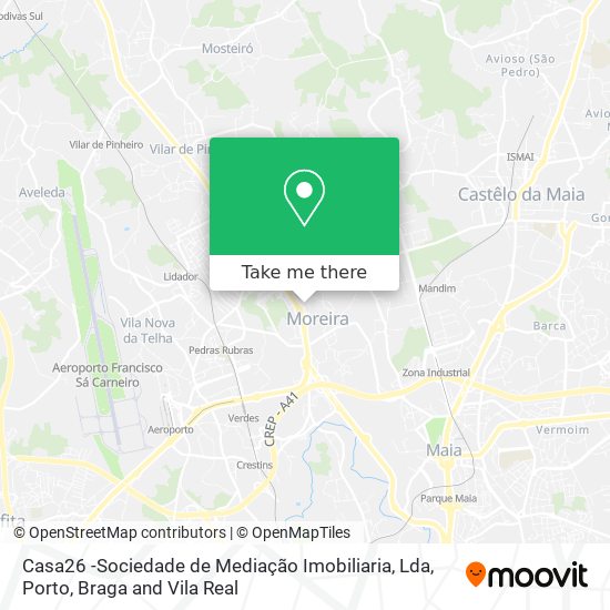 Casa26 -Sociedade de Mediação Imobiliaria, Lda map