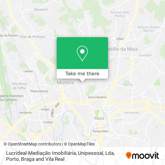 Lucrideal-Mediação Imobiliária, Unipessoal, Lda map