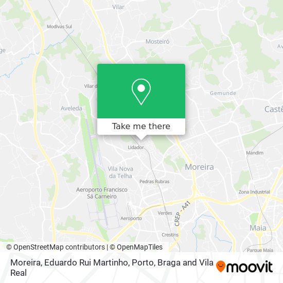 Moreira, Eduardo Rui Martinho map