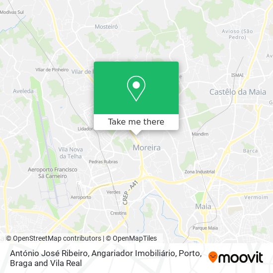 António José Ribeiro, Angariador Imobiliário map