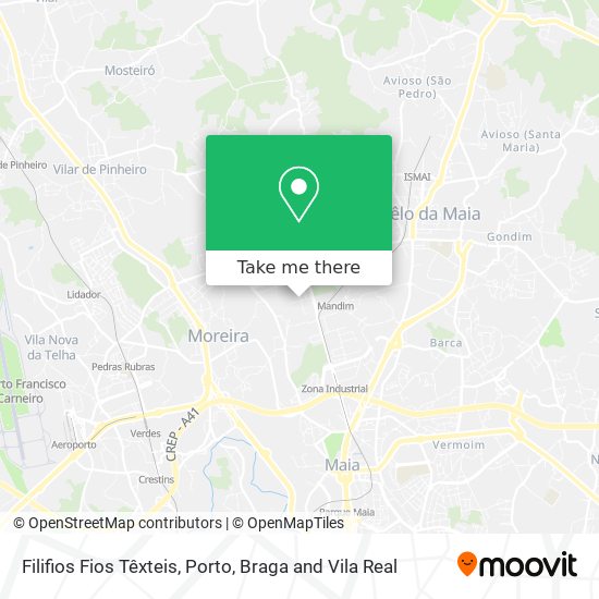 Filifios Fios Têxteis map