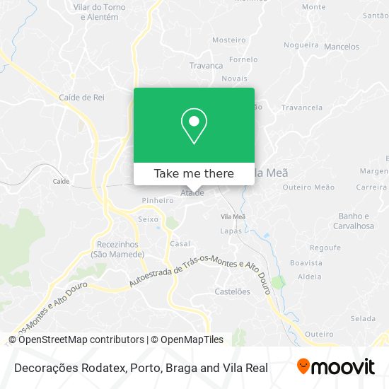 Decorações Rodatex map