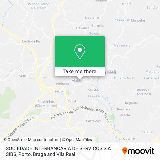 SOCIEDADE INTERBANCARIA DE SERVICOS S A SIBS mapa