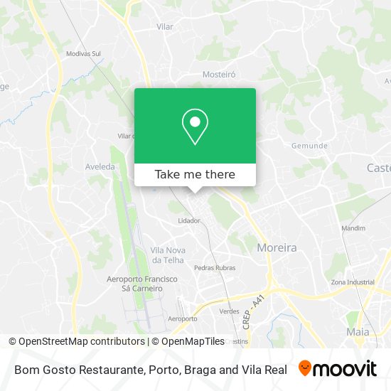 Bom Gosto Restaurante map