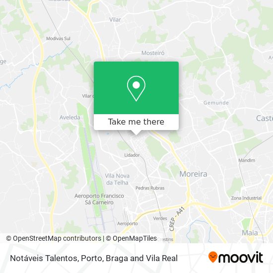 Notáveis Talentos map