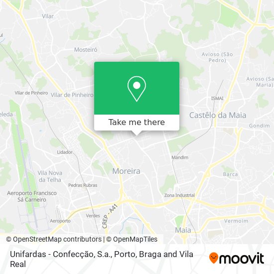 Unifardas - Confecção, S.a. map