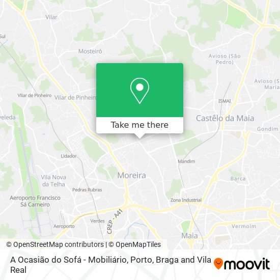 A Ocasião do Sofá - Mobiliário mapa