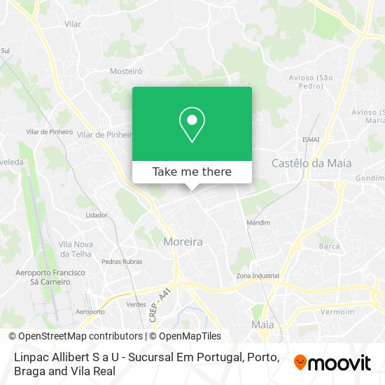 Linpac Allibert S a U - Sucursal Em Portugal map