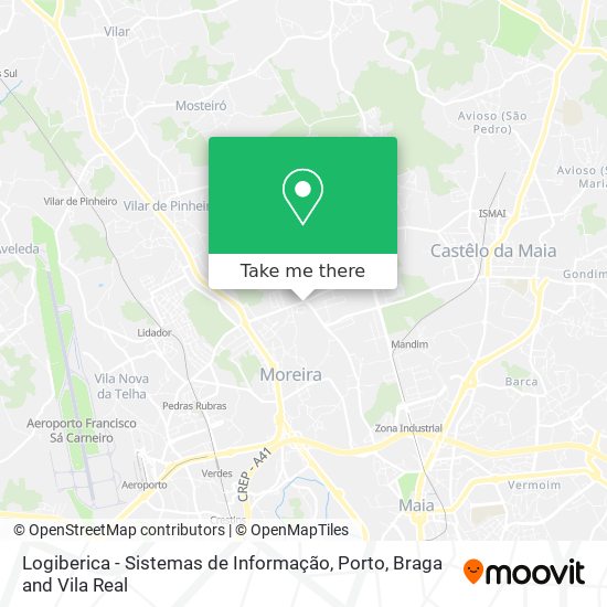 Logiberica - Sistemas de Informação mapa