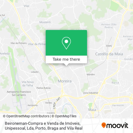 Beironeman-Compra e Venda de Imóveis, Unipessoal, Lda map