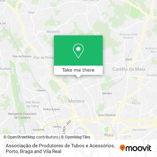 Associação de Produtores de Tubos e Acessórios map