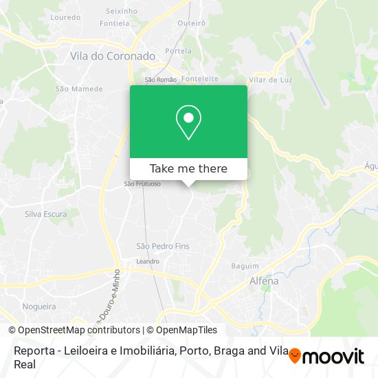 Reporta - Leiloeira e Imobiliária map