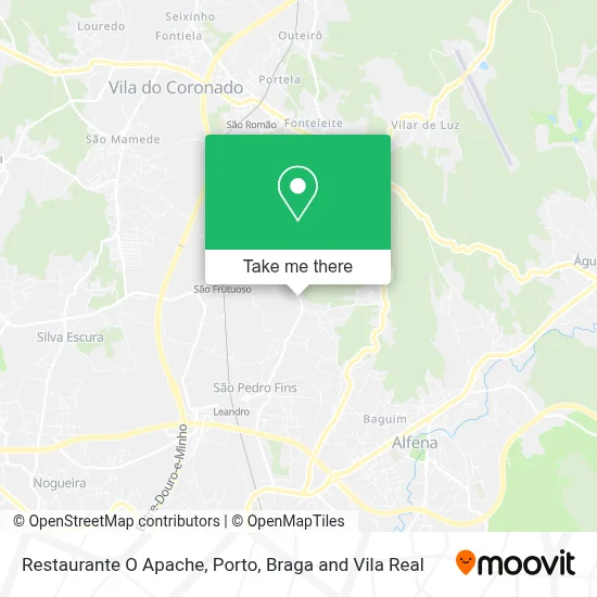 Restaurante O Apache map