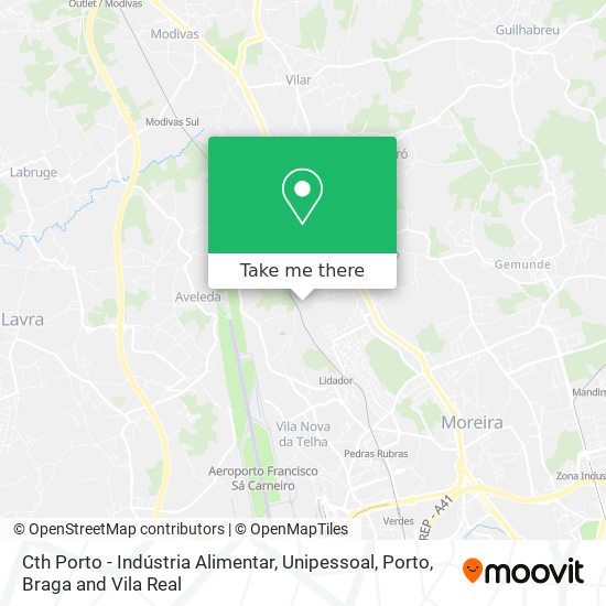 Cth Porto - Indústria Alimentar, Unipessoal mapa