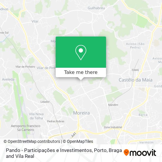 Pando - Participações e Investimentos map